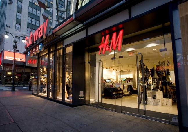 h&m opry mills